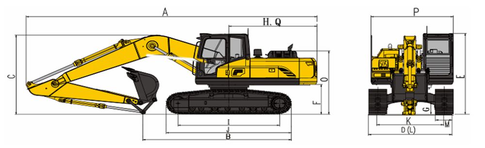 حفارة هيدروليكية ZG3750LC-9